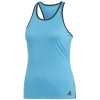 Dámsky top Adidas Club Tank W - shock cyan - Modrý (XS)