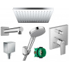 HANSGROHE Sprchový set VERNIS s podomietkovou batériou pre 2 odberné miesta