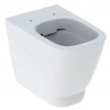 Geberit Smyle Square Stojacie WC hlboké splachovanie univerz. odpad, Rimfree, Biele GEB 500.840.00.1