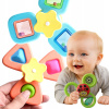 FIDGET SPINNER S PRÍSAVKOU SENZORICKÝ KÚPEĽ DARČEK HRKÁLKA 3 KUSY