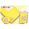 Baby Nellys Deka / dečka froté / velúr - Macko Teddy - krémová