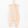 Dojčenské bavlnené dupačky New Baby Practical béžová