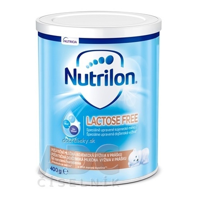 Nutrilon LACTOSE FREE mliečna výživa v prášku (od narodenia) 1x400 g