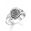 Thomas Sabo TR2487-637-21-54 ring midnight ružové silver Ladies