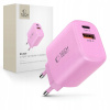 RÝCHLA SIEŤOVÁ NABÍJAČKA NAPÁJACÍ ADAPTÉR USB-C TYPE-C USB-A PD-20W DUAL PORT