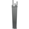 Dekoratívny radiátor Mexen Omaha 1800 x 420 mm, 655 W, antracit - W208-1800-420-00-66