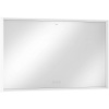 HANSGROHE Xarita E zrkadlo s LED osvetlením, s kapacitným dotykovým čidlom, 1206 x 50 x 706 mm, rám matný biely, 54985700