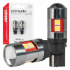 LED žiarovky CANBUS T10 W5W 9 SMD 3030 Biela 12V 24V 36V 48V AMiO-04244