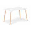 Moderný obdĺžnikový stôl 120x80 cm do jedálne, obývačky, kuchyne ModernHome