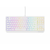 Genesis herná klávesnica THOR 230/TKL/RGB/Outemu Red/Drôtová USB/US layout/Biela (NKG-2078)