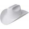 Bailey LIGHTNING 4X – biely WHITE tradičný americký westernový klobúk Veľkosť: 57 cm (M)