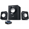 Reproduktory Genius SW-2.1 300 Ver. II/ 2.1/10W, čierna