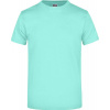 James & Nicholson | JN 02, Tričko z ťažkej bavlny, zelená mint, 4XL