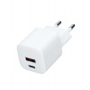 Solight USB-C + USB-A fast charger GaN 20W PD (DC77)