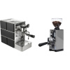 Stone Espresso Mine Black + Eureka Mignon Libra 65 All Purpose, CR grey