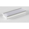 SJ-Tec SJ-ALP2910 Zápustný hliníkový profil pre LED, Strieborný, Priehľadný, 1m