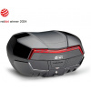 GIVI V58NNB kufor Maxia 5 čierny (Monokey), červená optika, 4 čierne lakovateľné kryty, objem 58 ltr