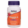 NOW Foods Vitamín A 10000 IU Výživový doplnok (100 kapsúl)