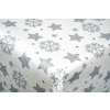 Obrús na stôl - PATHE -RESISTANT OBCHOD 500 x 150 cm (Snehový prach vianočné obrusy Small Pifuste 150x500)