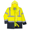 PORTWEST Bunda HiVis Executive S768 5v1, zateplená, reflexní POR-S768YNRXS XS Žlutá/navy
