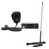 Rádiová stanica CB PNI Escort HP 5500 a anténa CB PNI Extra 45, 45 cm, SWR 1.0, 26-30MHz, 150W, čierna