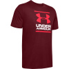 Under Armour GL FOUNDATION SS T vínová Pánske tričko M