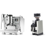 Rocket Espresso R NINE ONE + Eureka Mignon Zero 65 All Purpose, CR white