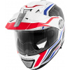 Prilba na moto GIVI X33 Canyon Layers white red blue - S