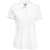 Fruit of the Loom Polokošile Lady-Fit 65/35 Polo, krátký rukáv, dámská COT16321200103-white L Bílá