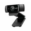 Logitech webkamera C922 Pro stream/ 1920x1080/ H.264/ USB/ černá