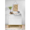 PROXIMA.store - Komoda s tromi šuflíkmi TOTEME - Botanic - Biela