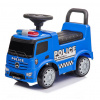 BABY MIX Detské odrážadlo so zvukom Mercedes Baby Mix Police modré