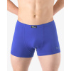 EcoBamboo Bambusové boxerky s kratšou nohavičkou a potlačou 73129P - Modrá L/XL