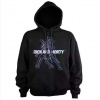 Rick a Morty mikina Hoodies kapucí Glitch XL