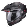 Moto přilba SCORPION ADX-2 CARRERA matná černo/červená - S PINLOCKEM XS
