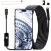 INŠPEKČNÁ KAMERA endoskop full hd 5M endoskopická pre rúry pre iPhone / iPad