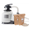 Intex 26648 Piesková filtrácia KRYSTAL CLEAR 8000 l/hod s filtračným pieskom 2x 25 kg