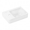Hansgrohe Xelu Q - Umývadielko 36x25 cm, bez prepadu, otvor na batériu vľavo, SmartClean, biela 61085450