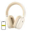 Baseus Bowie H1 Bezdrôtové slúchadlá Bluetooth 5.2, ANC (biele) 6932172626150