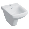 GEBERIT SELNOVA COMPACT 48cm bidet závesný skrátený, s otvorom pre batériu, s prepadom, keramika, biela, 500.272.01.7