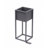 Stojan na kvety - Kvetinový kovový stojan 50 cm Gray Loft 05-03 (Stojan na kvety - Kvetinový kovový stojan 50 cm Gray Loft 05-03)