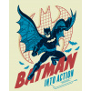 ZUTY Maľovanie podľa čísel - BATMAN V AKCII Rámovanie: bez rámu a bez vypnutia plátna, Rozmer: 40x50 cm
