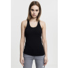 Women's jersey black tank top čierna M Urban Classics 4053838028162