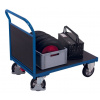 VARIOFIT Plošinový vozík s jednou bočnicou s nosnosťou 1000 kg sw-700.182 (4 modely) sw-700.182