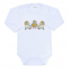 NEW BABY Detské body s potlačou Ľudový vzor New Baby Veľ. 80