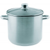 Nerezový hrniec s objemom 25 litrov a pokrievkou