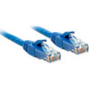 LINDY 48024 RJ45 sieťové káble, prepojovacie káble CAT 6 U/UTP 20.00 m modrá 1 ks; 48024
