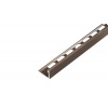 SP2 ukončovacia lišta L, STANDARD, hliník elox bronz, 6 mm, 2,5 m