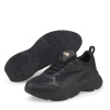 Puma Cassia Trainers Ladies Black/ Gold 5 (38)