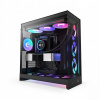 Skrinka NZXT H9 FLOW RGB Midi Tower čierna